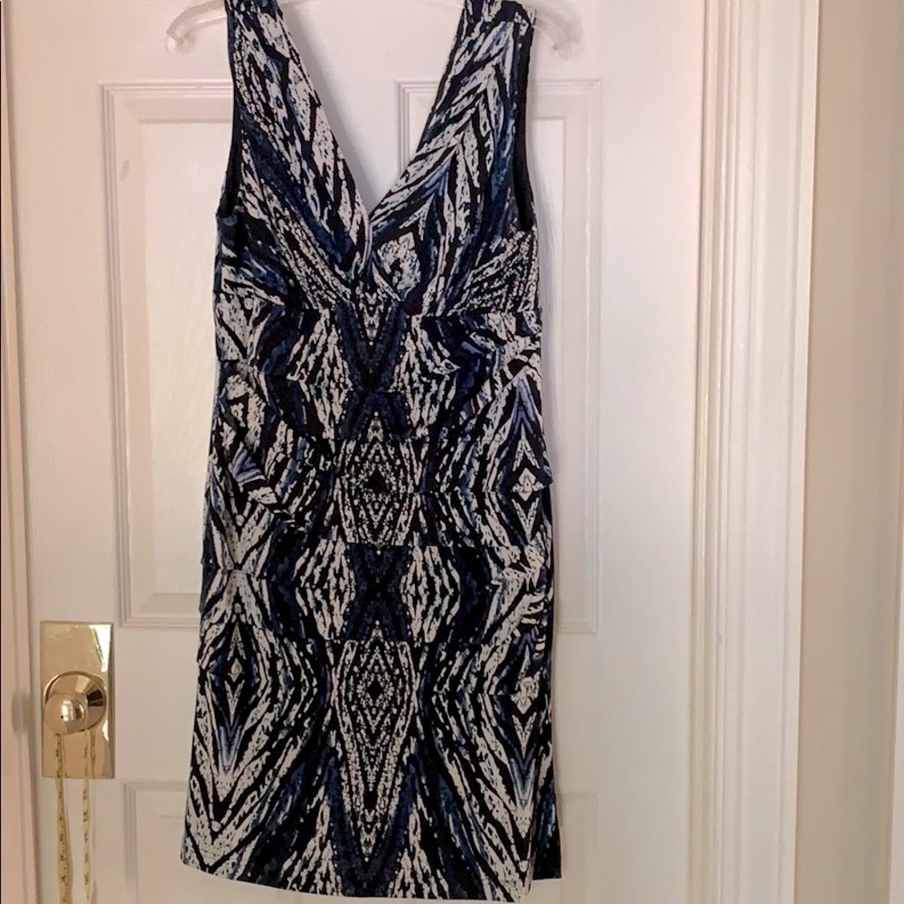 DRESS BARN TIEDYE IKAT DRESS - Picture 2 of 8